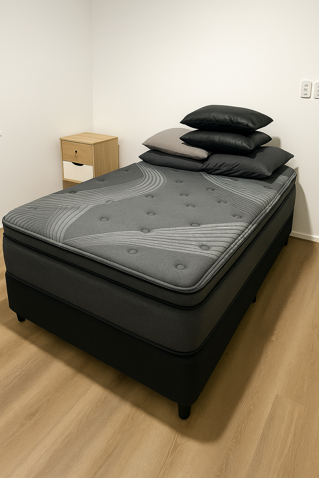 ποΈ Queen Size Bed β Mattress & Base Included