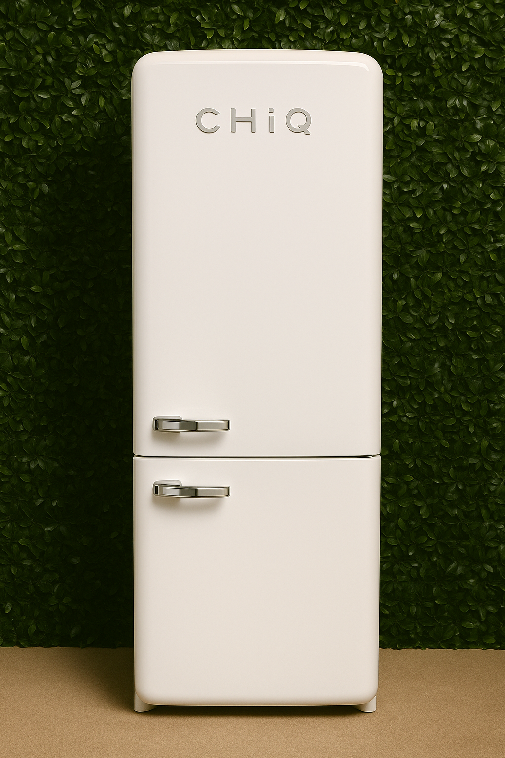 CHiQ Retro 2-Door Fridge – Vintage Design with Modern Functionality