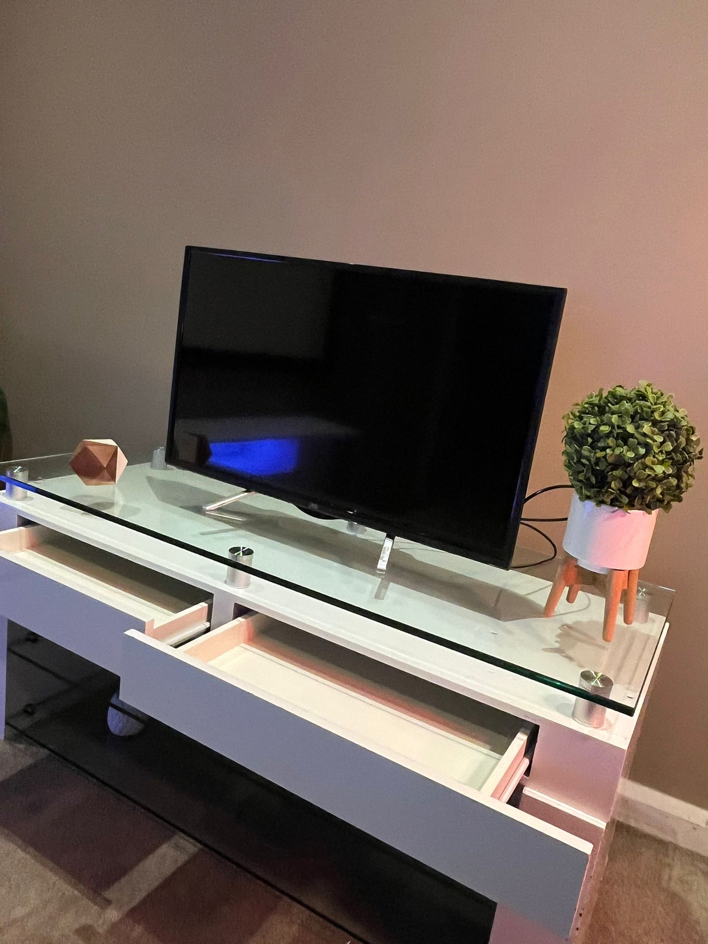 Modern TV Unit | Sleek Storage & Floating Design ✨