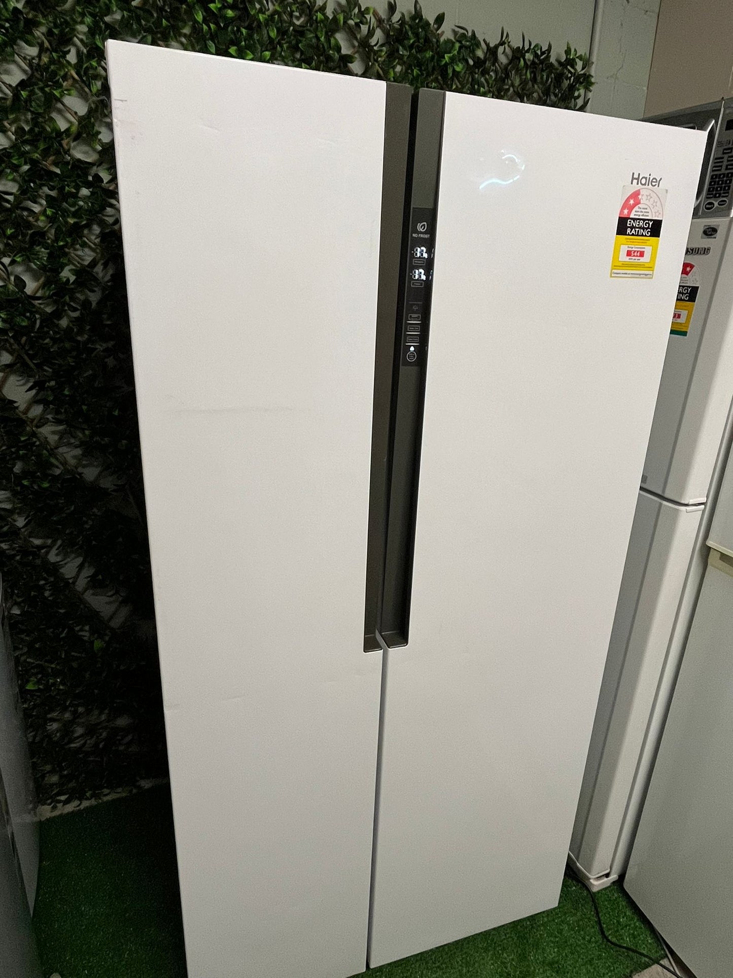 ❄️ Haier HSBS555AW Side-by-Side Fridge – 555L