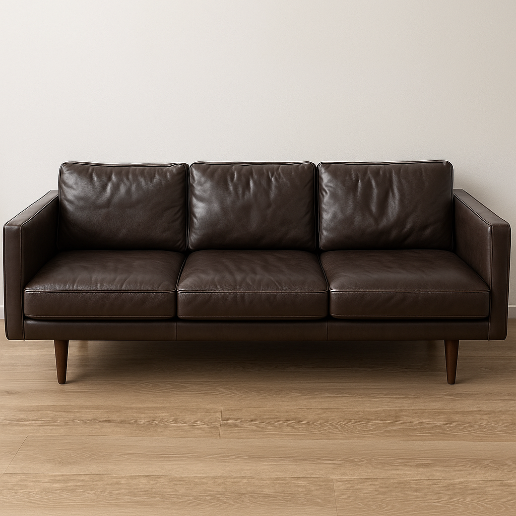 3-Seater Leather Sofa – Great Condition