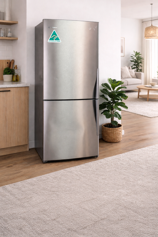 🔹 WESTINGHOUSE FRIDGE – 370L STAINLESS STEEL 🔹