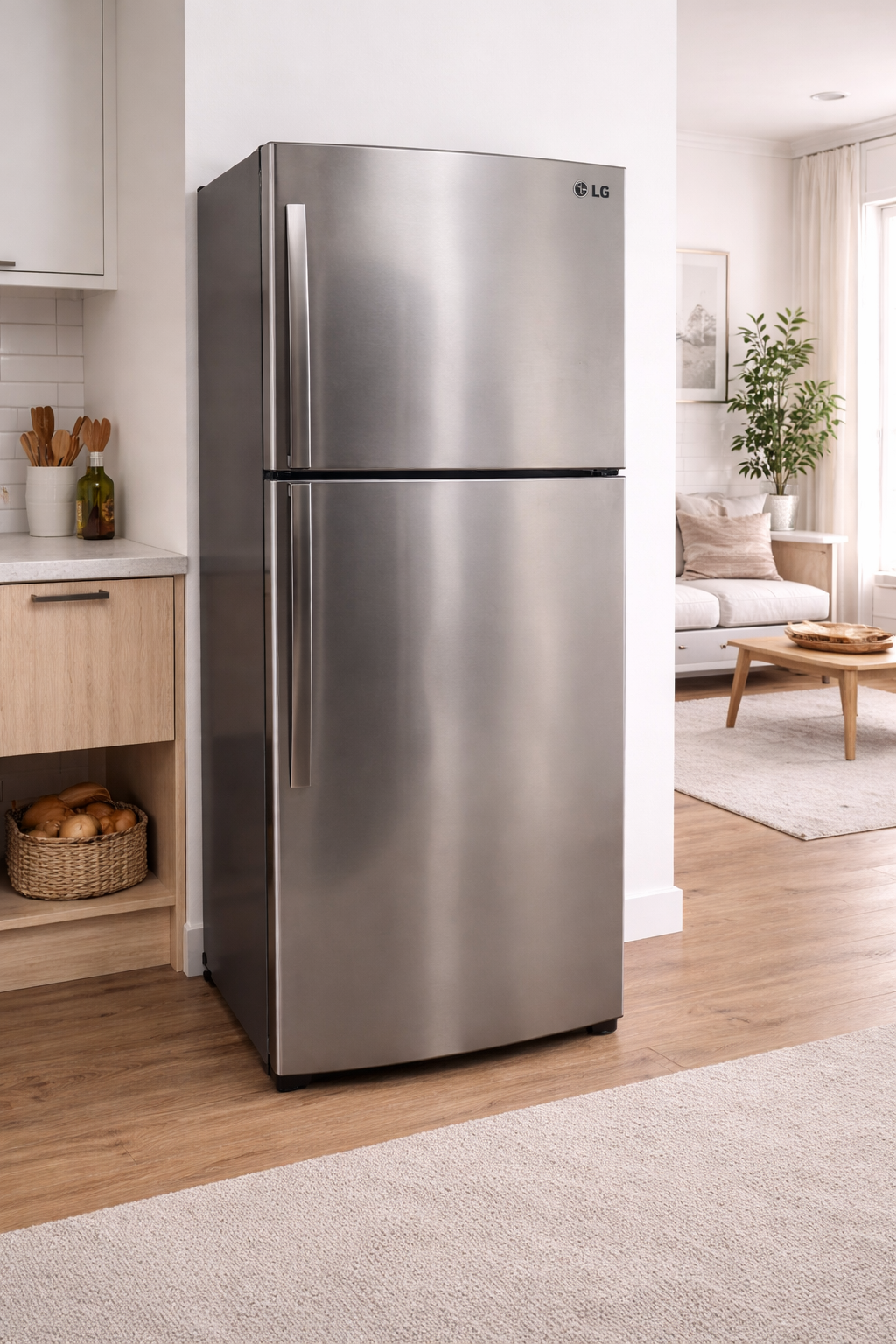 🔹 LG FRIDGE – STAINLESS STEEL 441L 🔹
