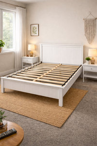 🛏️ DOUBLE SIZE BED FRAME – MODERN CLEAN DESIGN