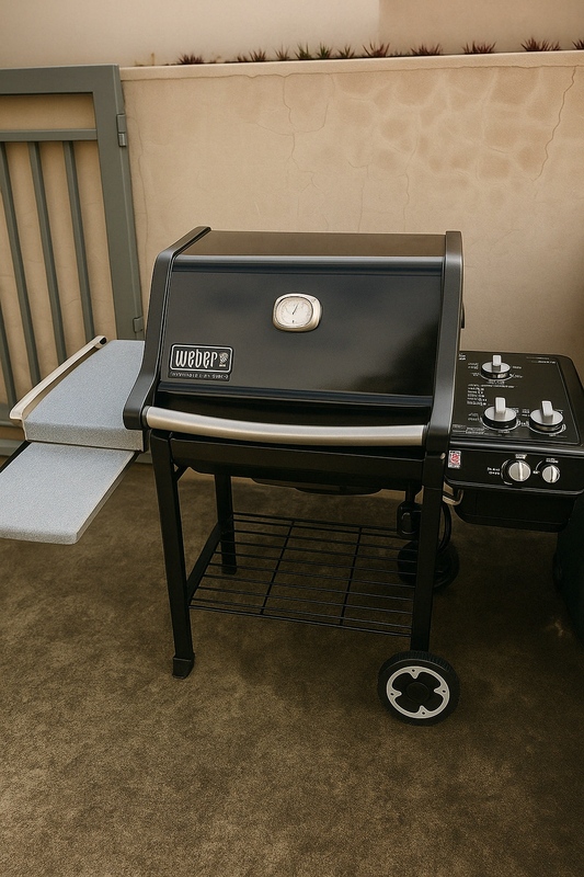 Weber Genesis Silver BBQ + Original Cover