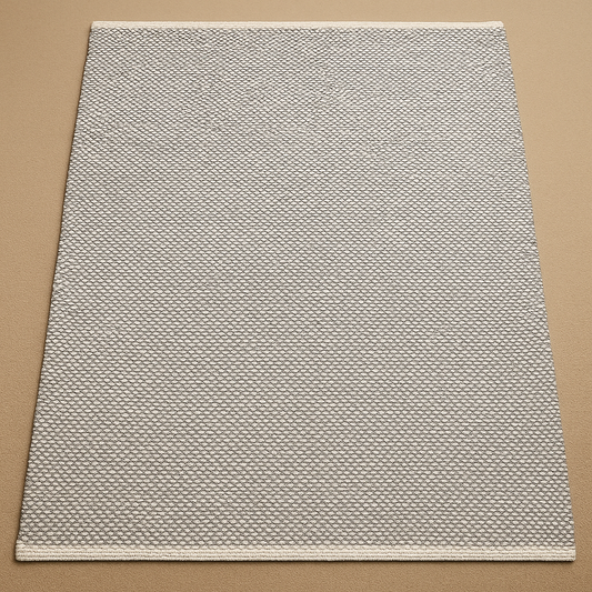 Handwoven Grey Area Rug – 250 x 160 cm