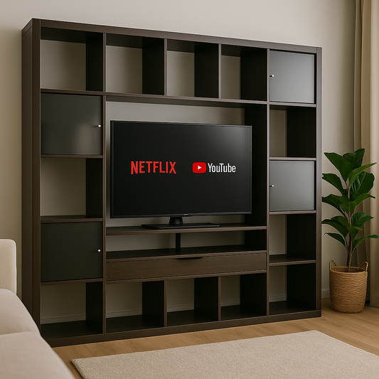 🖥️ Entertainment Unit with 42” Smart TV – Modern & Functional