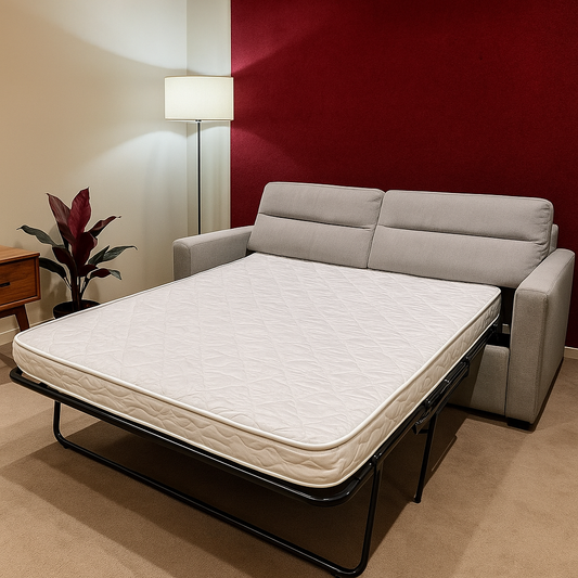 Grey Fabric Sofa Bed – Modern & Functional
