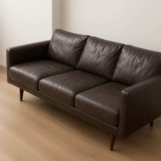 3-Seater Leather Sofa – Great Condition