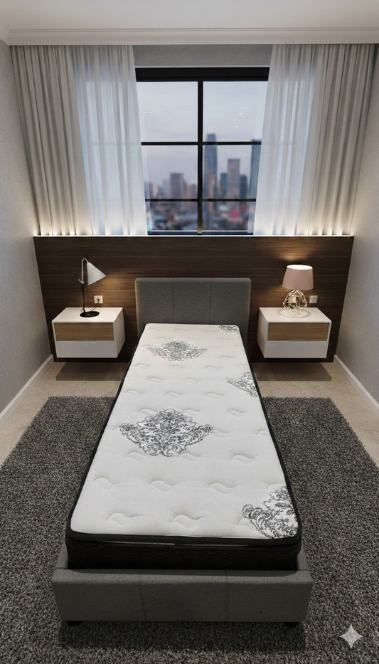Modern Gray Bed