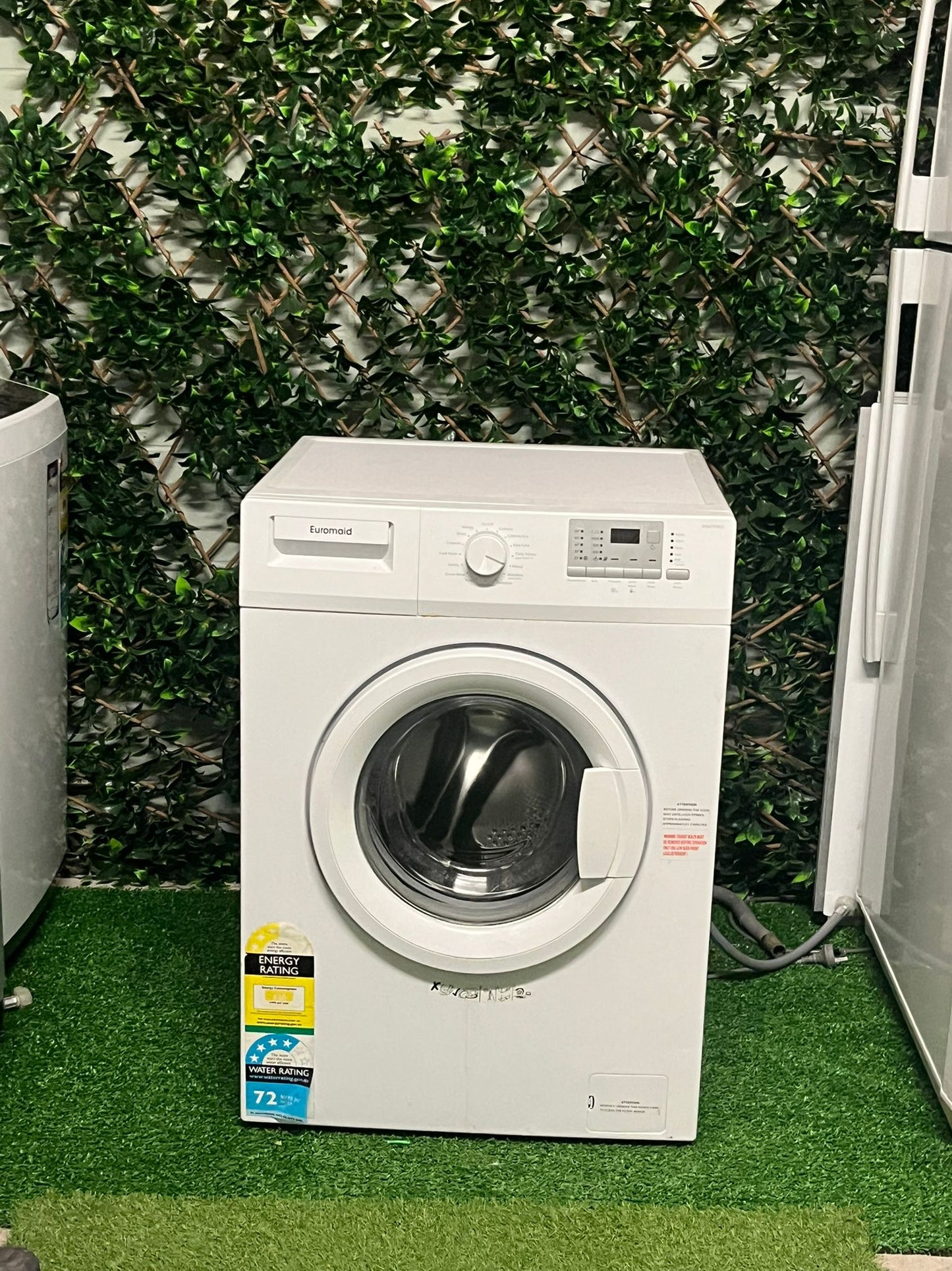 Euromaid Premium Washer: Energy 7.2 + Dark Wash & AquaSense Tech ⚡