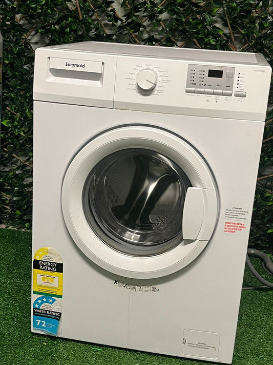 Euromaid Premium Washer: Energy 7.2 + Dark Wash & AquaSense Tech ⚡