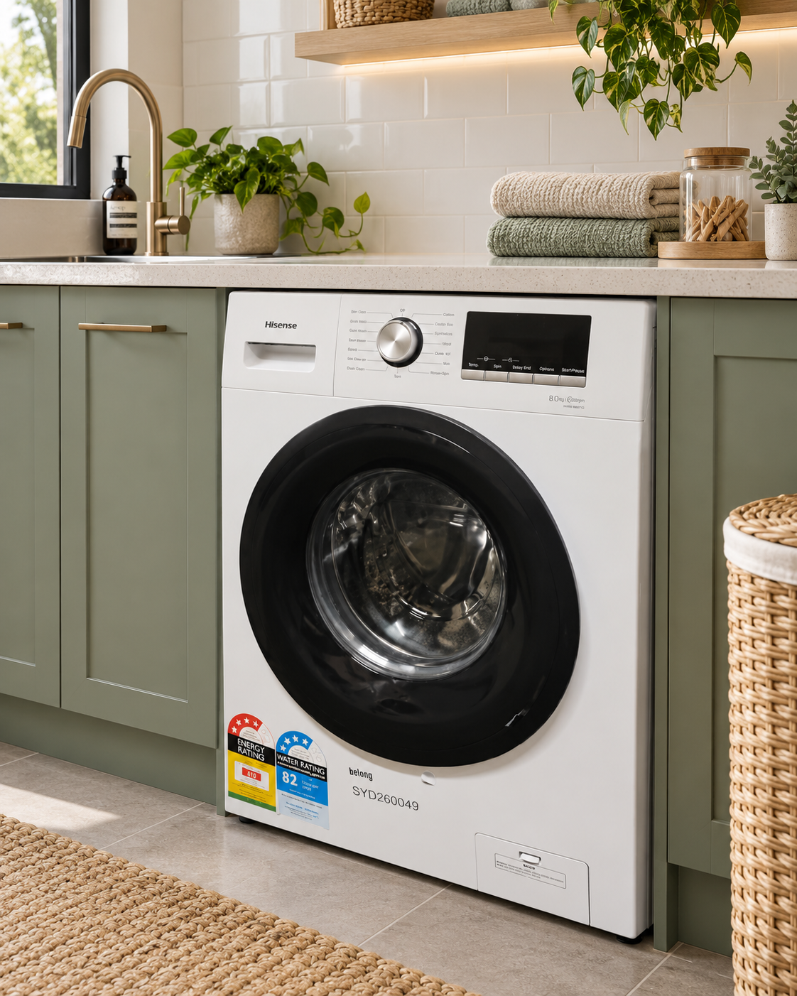 Hisense 8kg Front Load Washing Machine