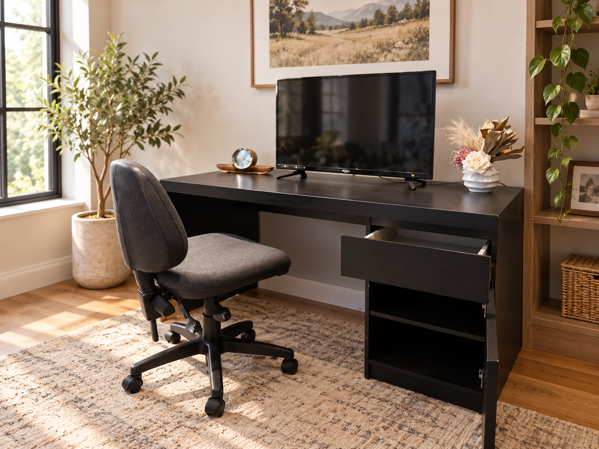 Desk + Office Chair Set