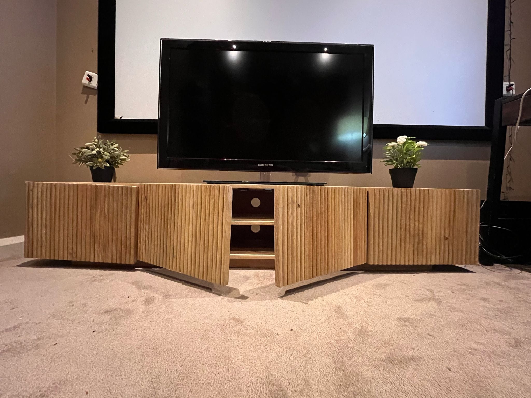 Rustic Tv unit – Sydney Home Logistics