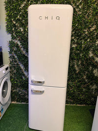 CHiQ Retro 2-Door Fridge – Vintage Design with Modern Functionality
