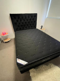 Premium Gas Lift Bed Queen and bedsides !!
