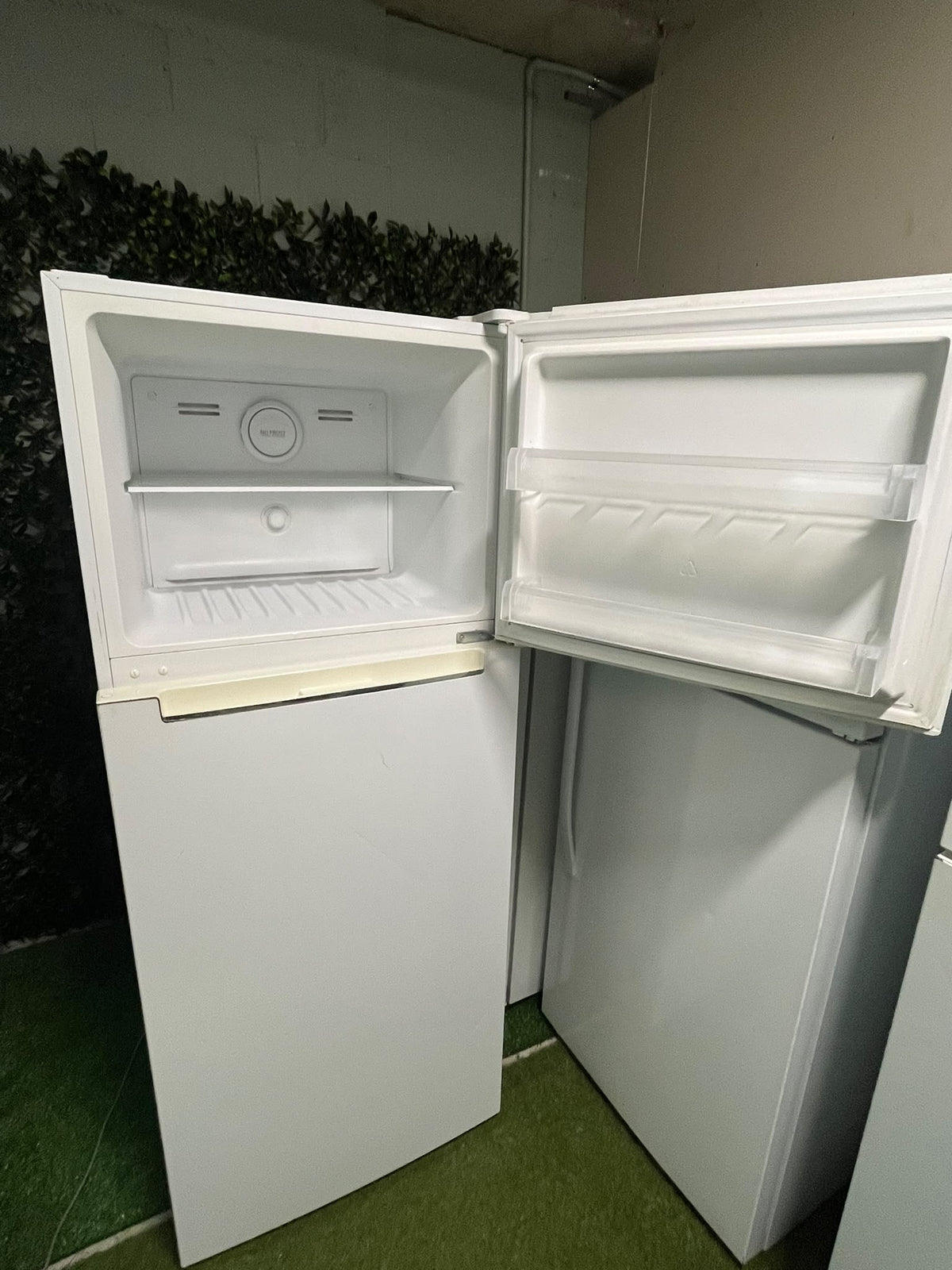 Haier White Top Mount Fridge