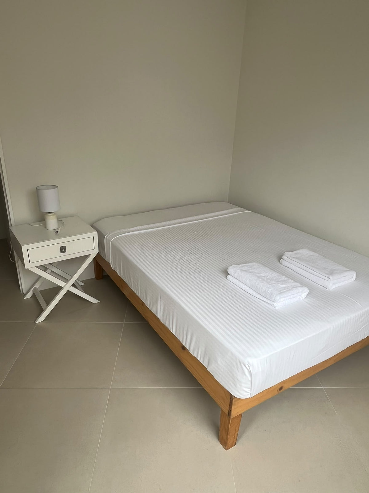 Double Bed Frame with Mattress