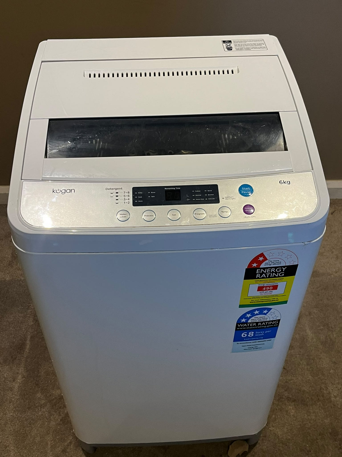 Kogan 6kg Top Load Washing Machine