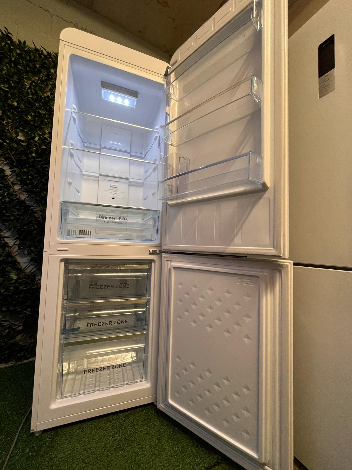 CHiQ Retro 2-Door Fridge – Vintage Design with Modern Functionality