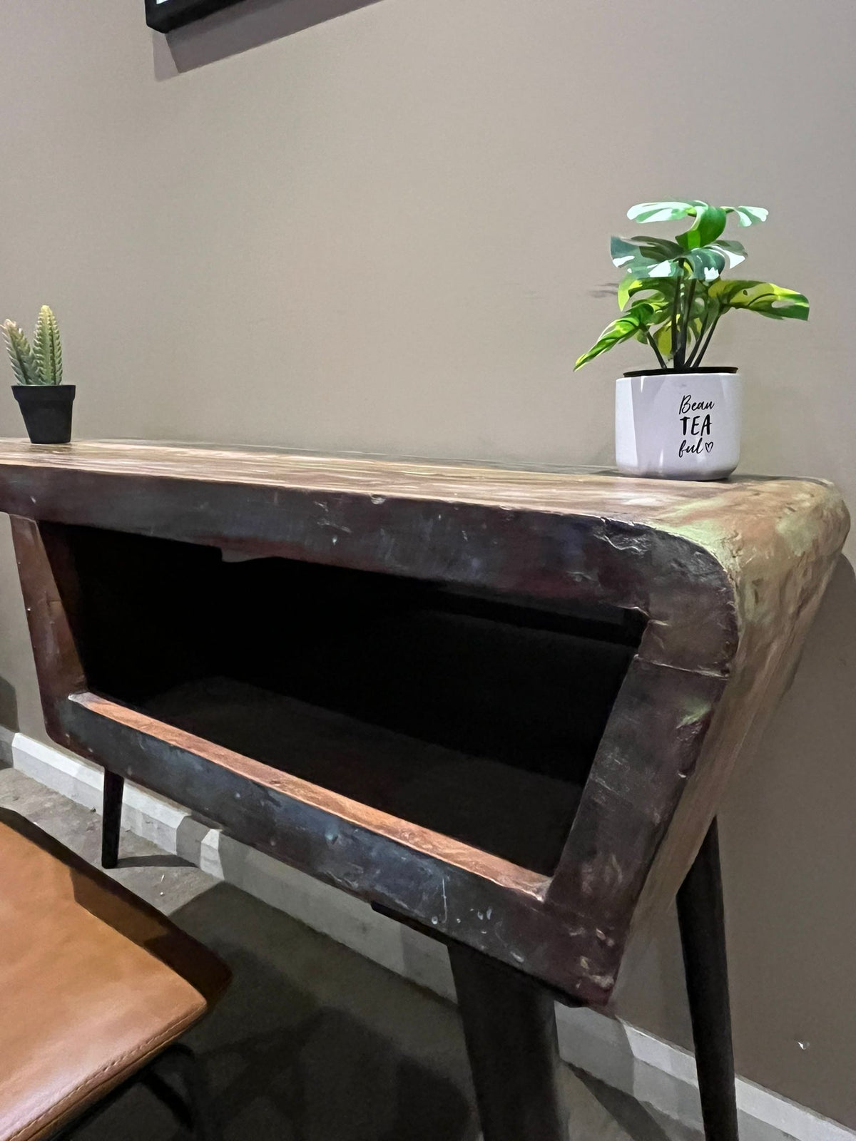 Handmade Real Wood Desk / Hall Table – Unique Piece