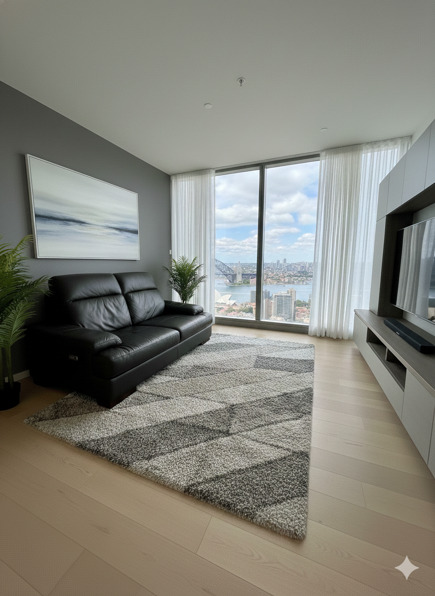 Leather Sofa in Brown